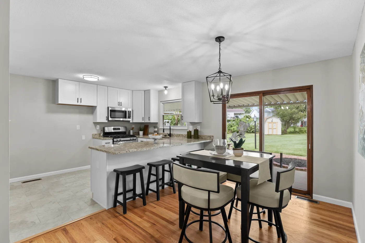 Updated granite kitchen