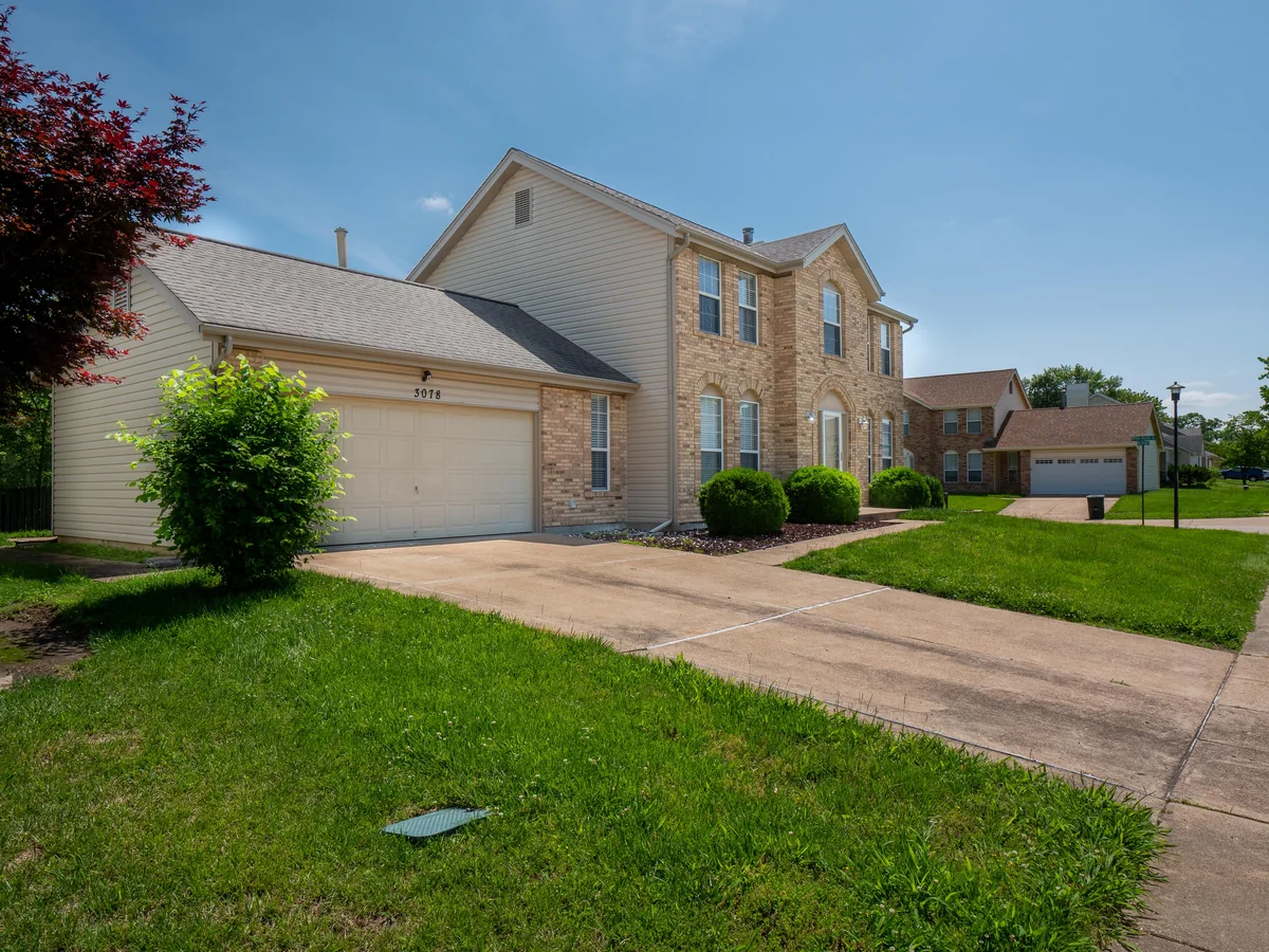 West County two-story — front elevation